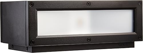 Miniatura 5 de WAC Lighting WS-W2510-GH Rubix - Lámpara de pared LED rectangular para exteriores, tamaño único, blancografito