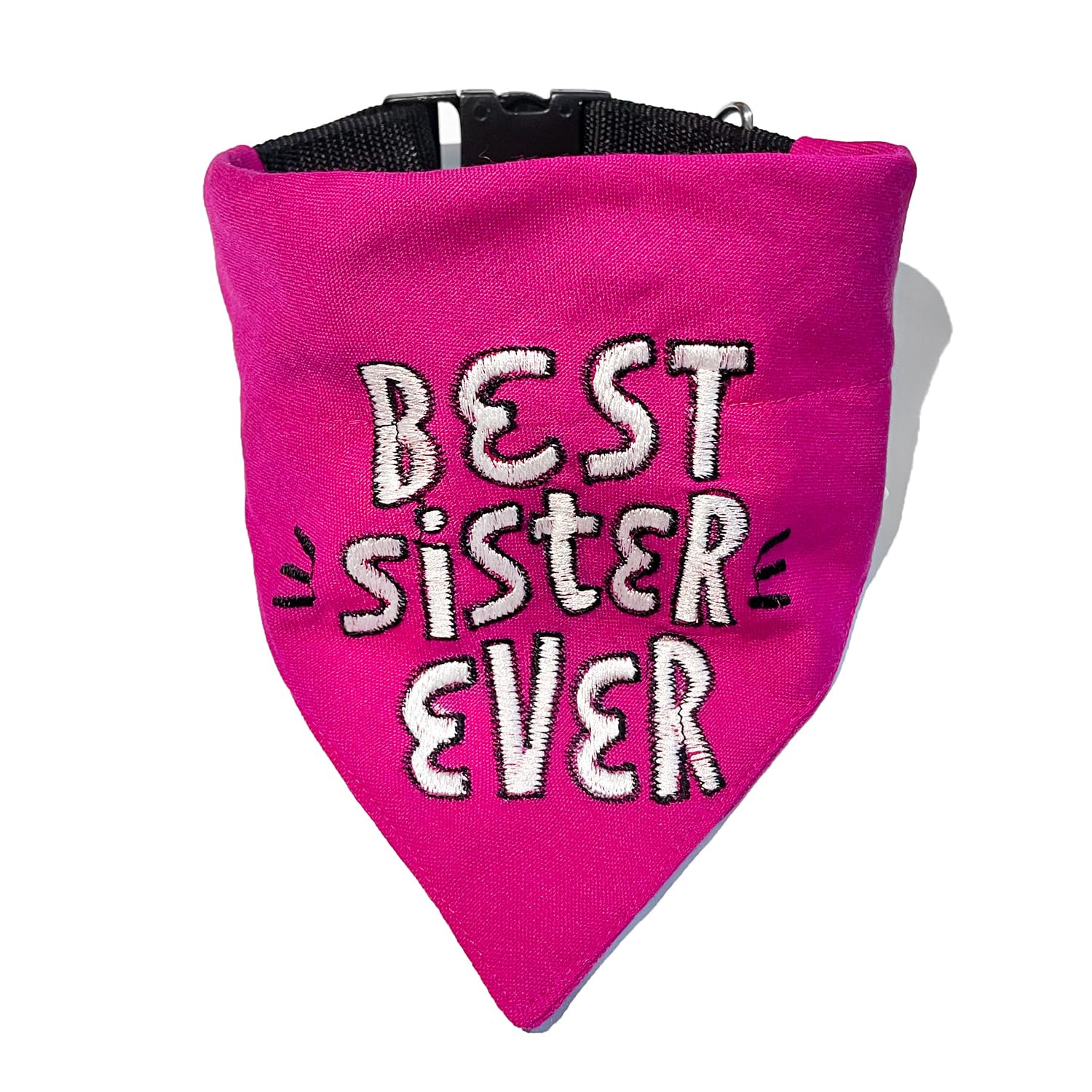 That Dog In Tuxedo Rakhi Raksha Bandhan Best Sister Ever Bandana for Dogs with Adjustable Dog Collar (Pink, S) (B099DRPZRR) Amazon Price History, Amazon Price Tracker
