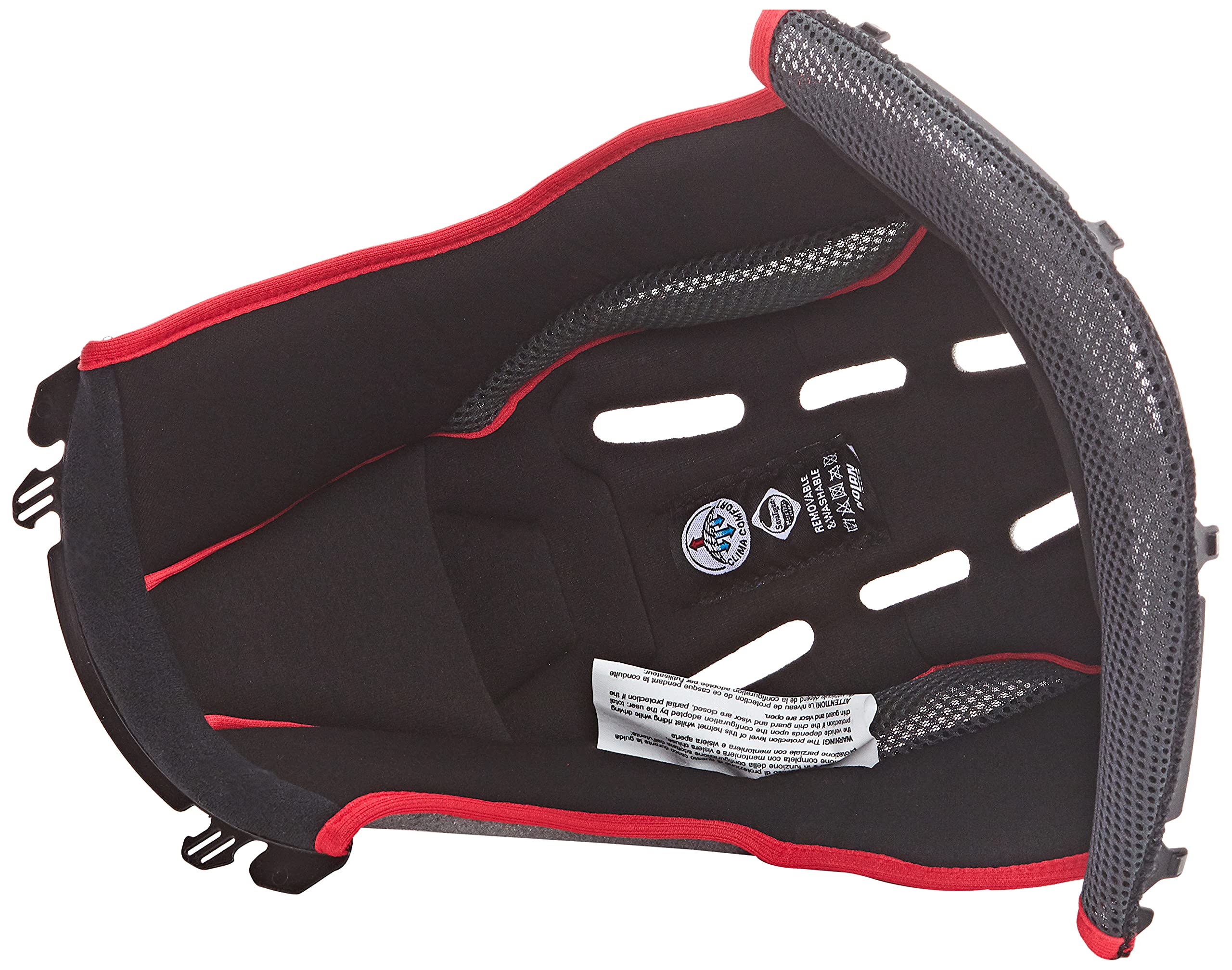 NOLAN SP.INTERNO.CLIMA COMFORT.XL-XXL .BLACK-RED..N104/EVO/ABSOLUTE