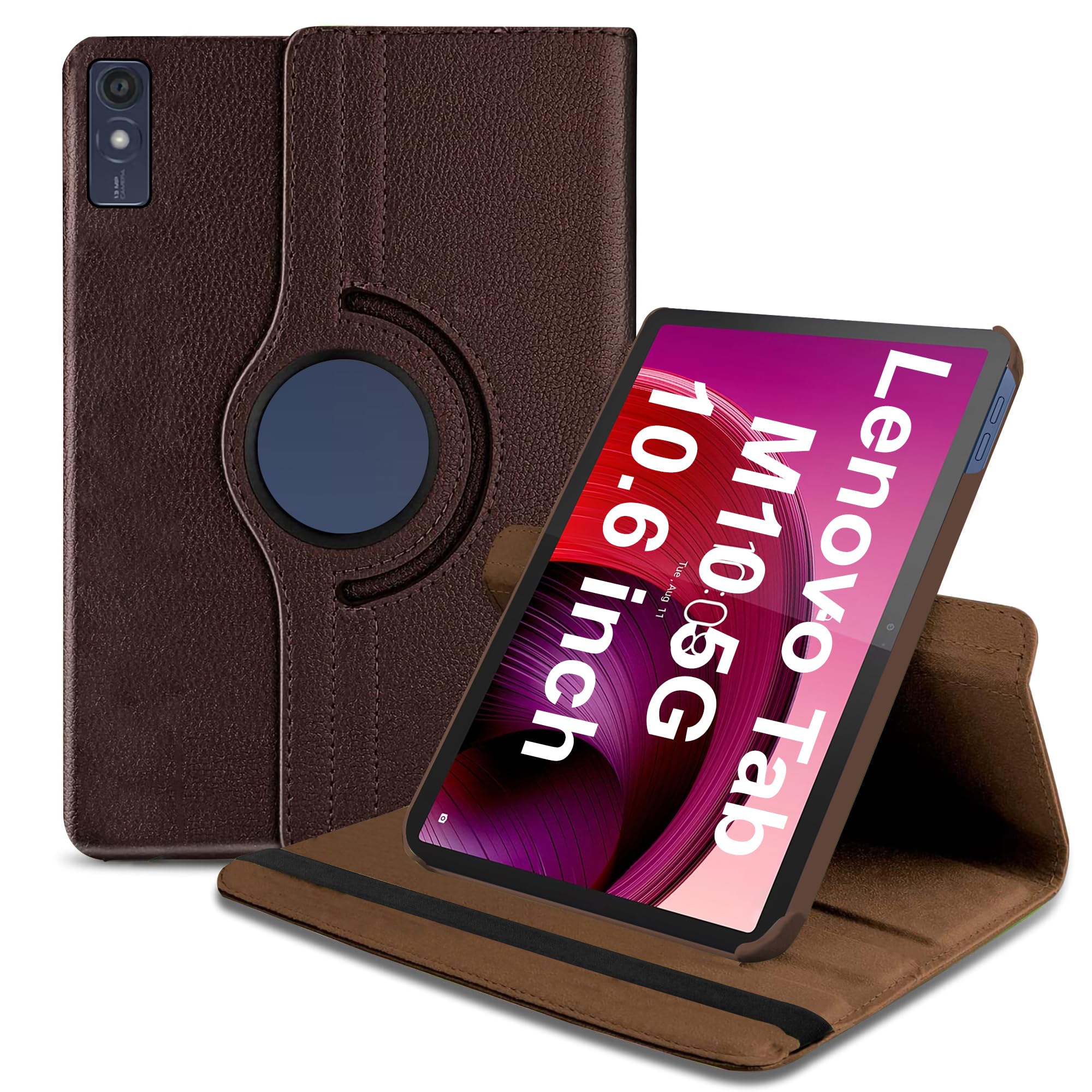 TGK Rotating Cover for Lenovo Tab M10 5G 10.6 inch Case Leather