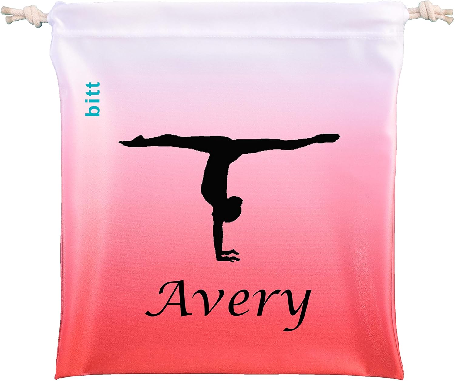 RAPHARY Gymnastics Grip Bag with Gymnast Handstand in