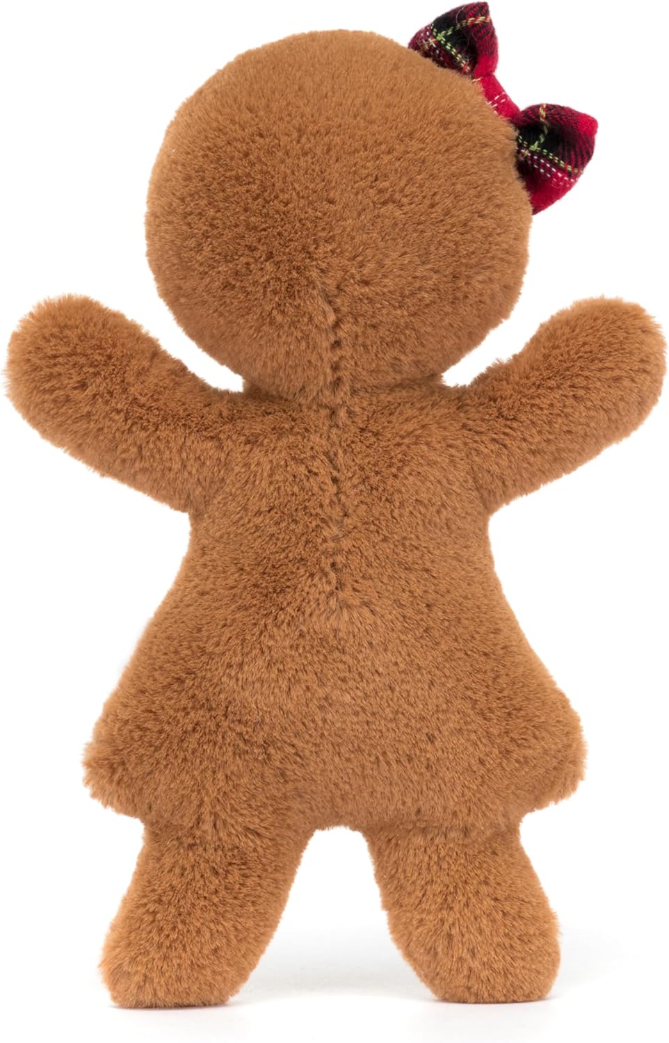 Jellycat Jolly Gingerbread Ruby Stuffed Toy, Original 7 inches - Christmas Plush Décor