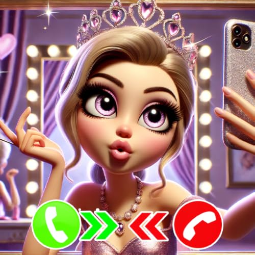 👑 Pretty Princess Video Call – Magical Royal Prank for Kids