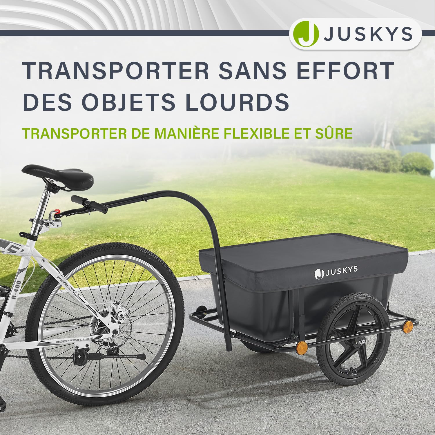 Remorque de bicyclette 90 litres