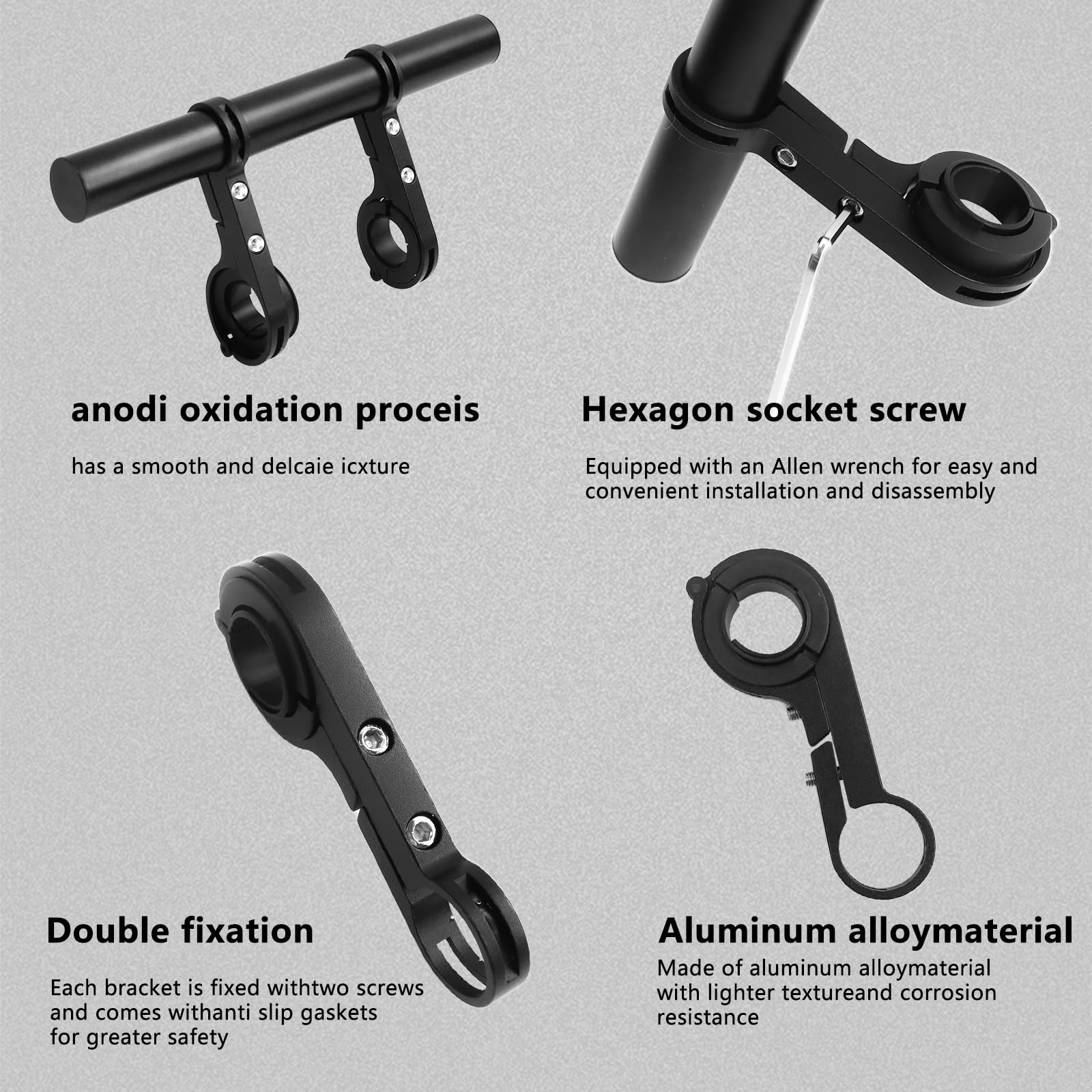 Topeak Lenkerhalterung UTF Multi-Mount für 25,4-31,8 mm, Schwarz | SAM's