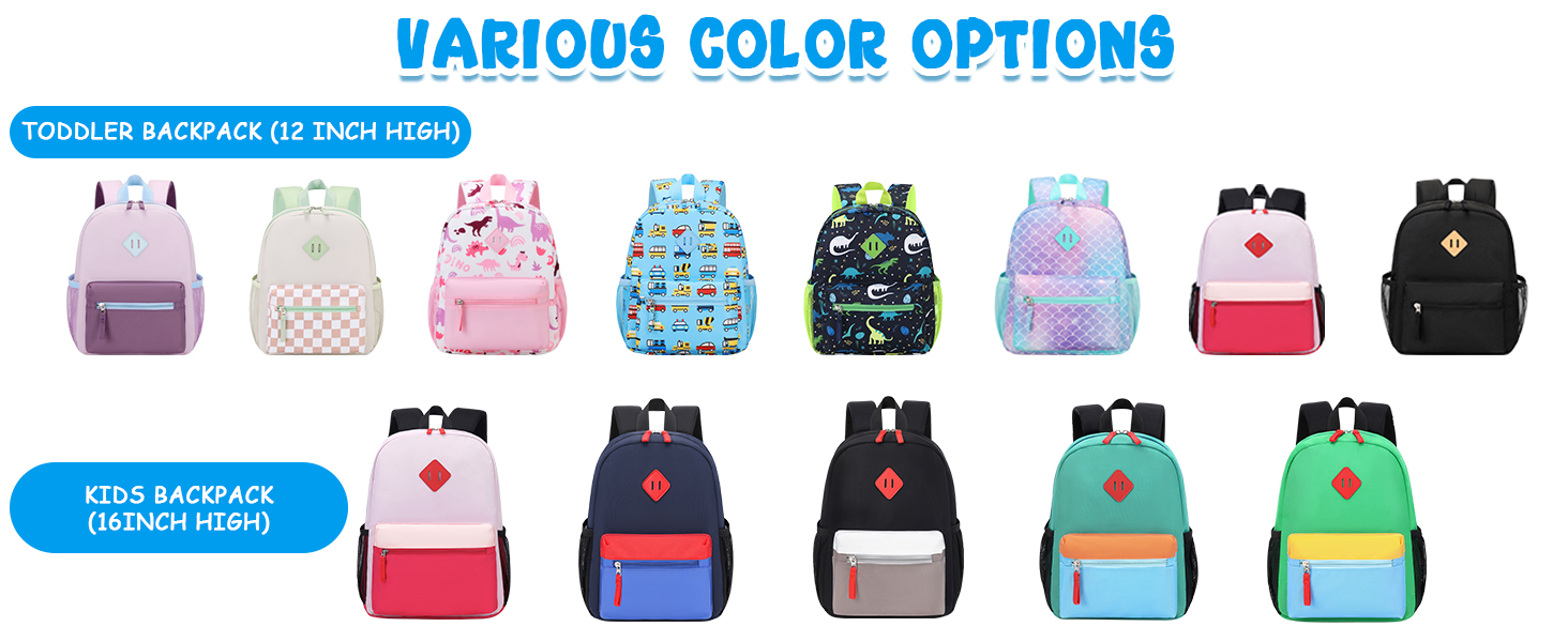 12 inch mini backpacks Toddler Backpack for Girls, 12'' Preschool Backpack for Kids Age 2-4 Years Old Small Toddler Bookbag for Kindergarten with Chest Buckle and Reflective Strip, Pink Dino geecrack FISHNOSH Automatic Fish Feeder and padded shoulder straps COLOR:JR059 COPPER RAINBOW