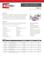 Vista 3 de Rectorseal 23631 1/4 Pinta con cepillo T Plus 2 Sellador para roscas de tuberías