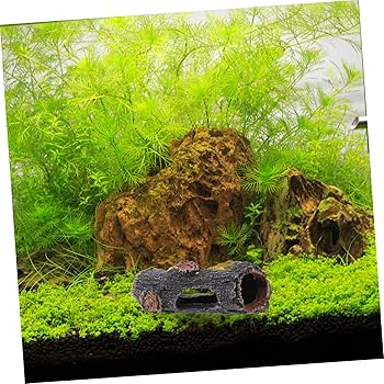 Amazon | Milisten 木の穴の水槽シェルター 爬虫類の隠れ家の