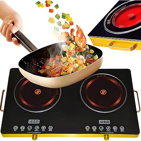 Severin Kochplatte DK 1031, Induktions-Doppelkochplatte, 3400 Watt, Schwarz – Böttcher AG