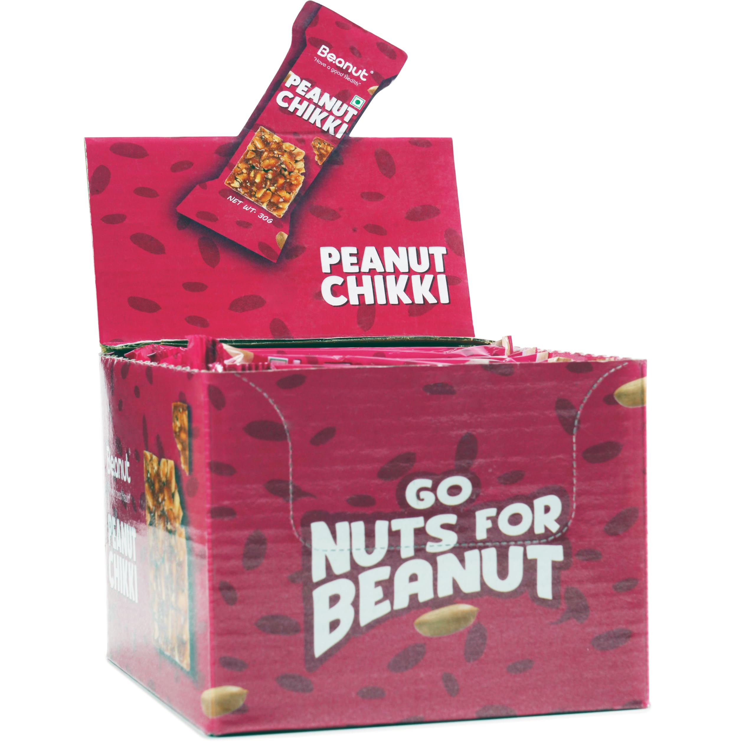 Beanut Peanut Chikki - 900gm | No Added Preservatives and Colours | Gajak | Sweets | Pack of 30 (B0D31X8TPP) Amazon Price History, Amazon Price Tracker