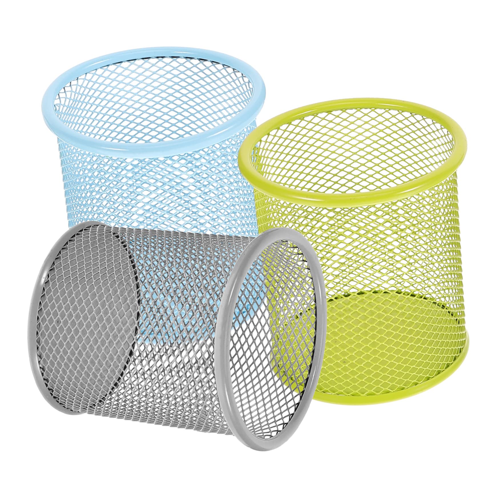 VILLCASE 6pezzi Portapenne Per Scrivania Organizer Versatile e Giallo Design e Decorativo