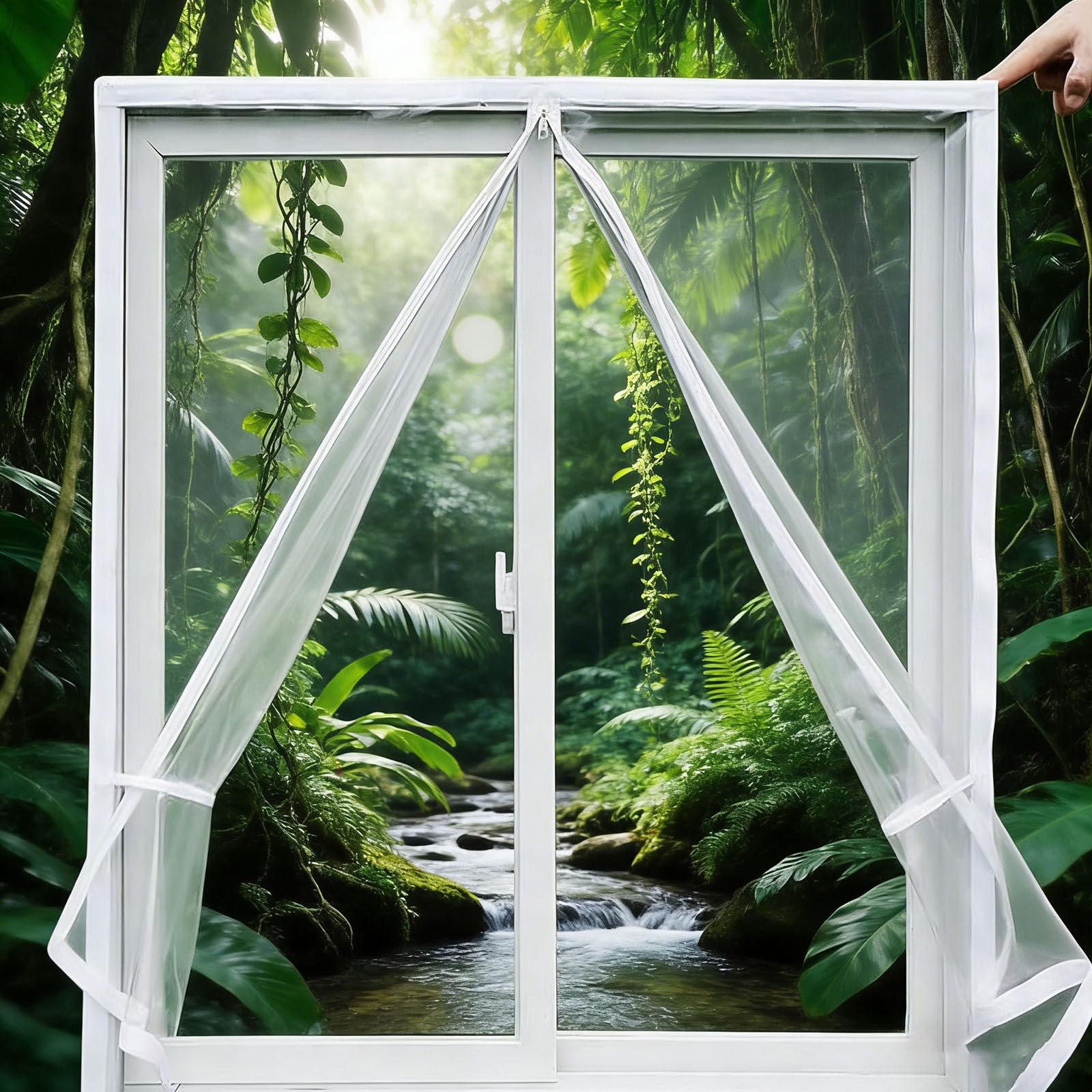 Protection contre le froid 76 x 120 cm rideau thermique pour salon et balcon