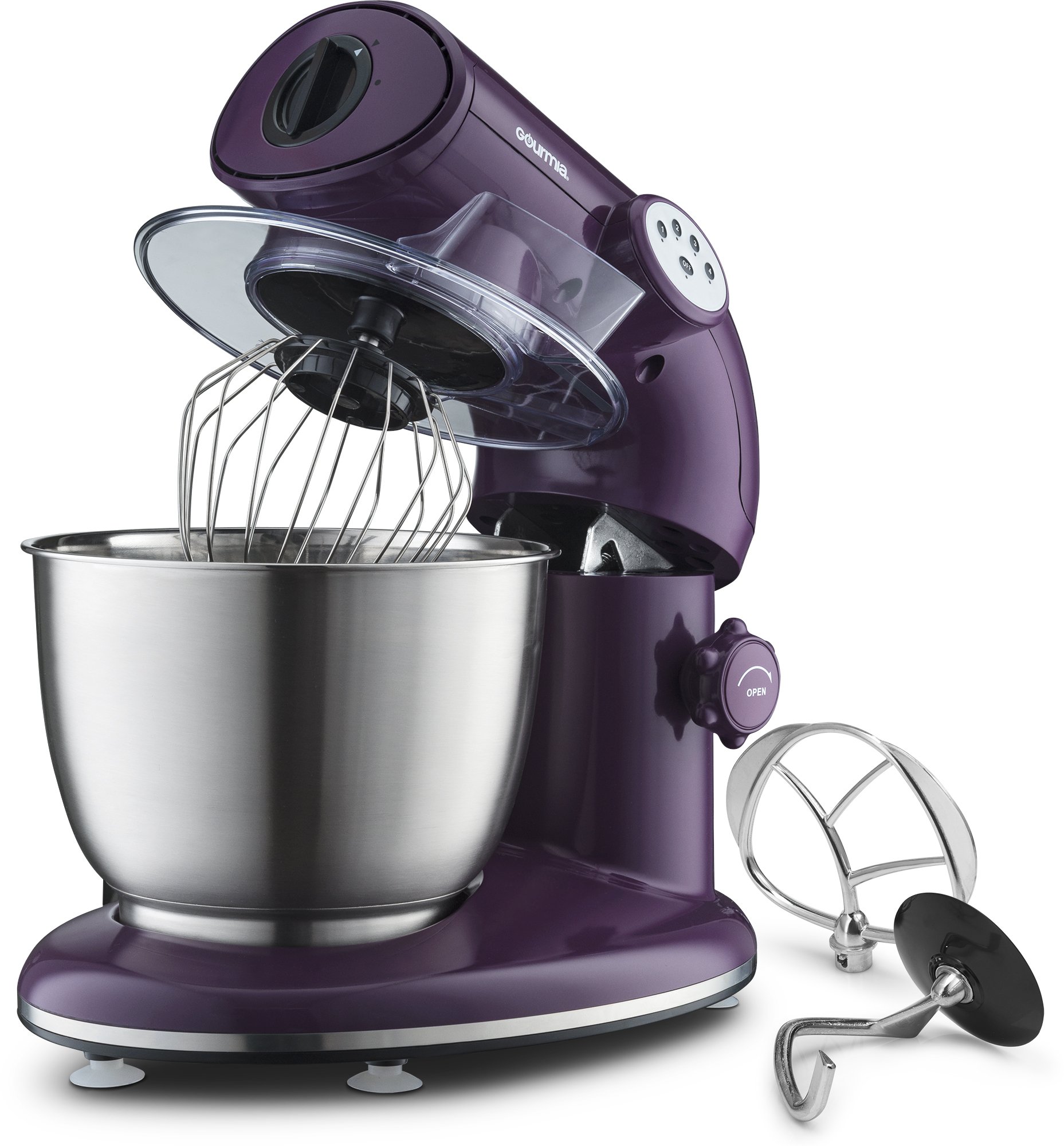 Buy Gourmia EP600 Action Stand Mixer with Stainless Steel
