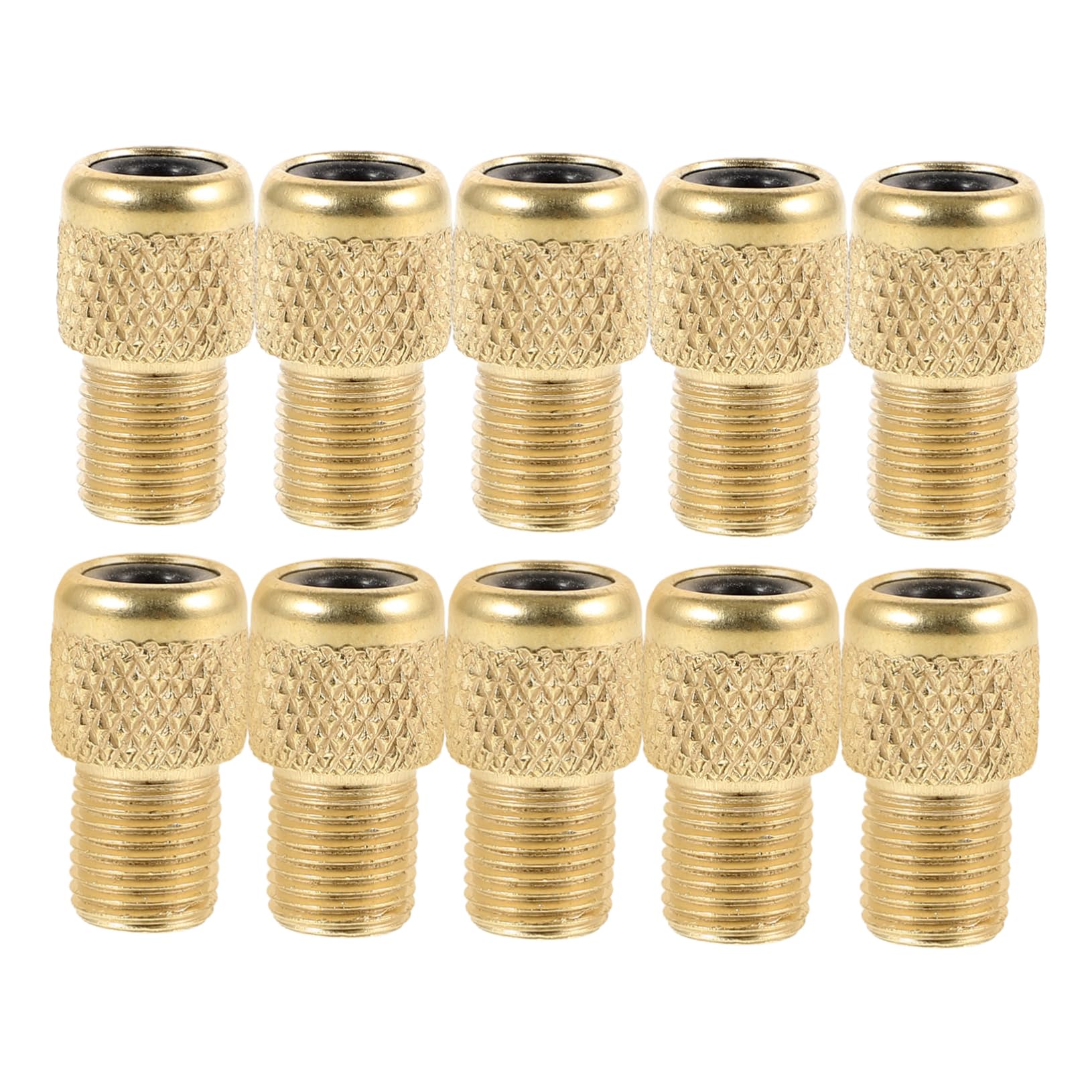 BESPORTBLE Easy Install Bike Tire Pump Converter 10pcs Set Car Adapter to Valve UK to Us Valve Universal Fit