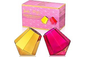 Dragon Glassware x Barbie Dreamhouse Collection Gold and Pink Barbie Tea Set