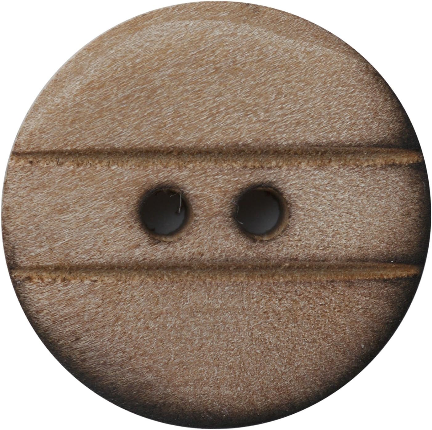 Kiyohara NW1097 Now Buttons, 0.7 inches (18 mm), Wood Buttons, 4 Pieces