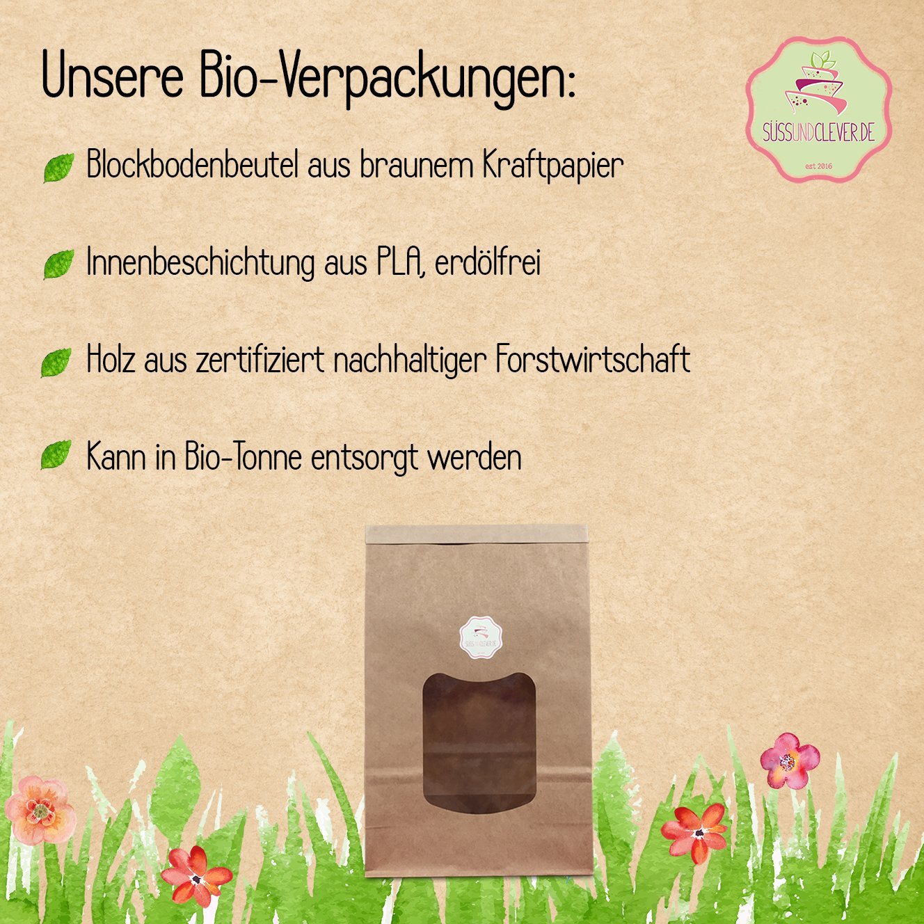 süssundclever.de® | Bio Rosinen | Sultaninen | 5 kg (5 x 1 kg) | hochwertiges Naturprodukt | plastikfrei und ökologisch-nachhaltig abgepackt