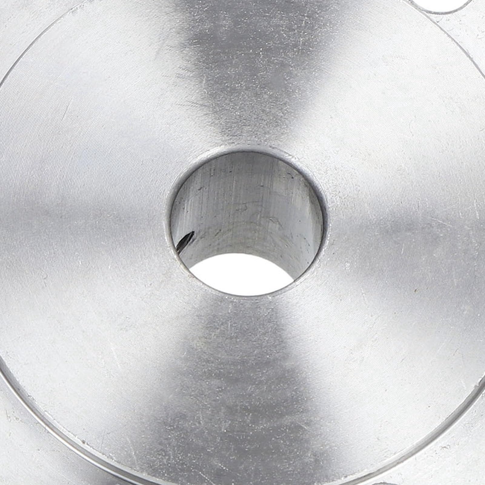 RIZGHWOY 100mm Stalowa Płyta Czołowa Tokarki o Wysokiej Zawartości Manganu Mocne Mocowanie Uchwytu do Tokarek K11 K12 K72 (19 mm)