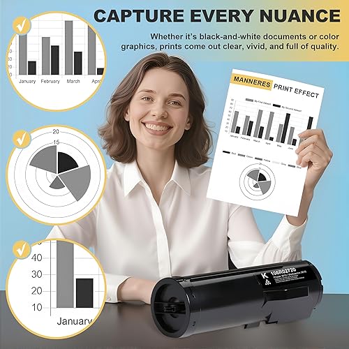 Miniatura 4 de Phaser 3610/Workcentre 3615 - Cartucho de tóner negro de capacidad estándar 106R02720 – Compatible 1 paquete de tóner 106R02720 de repuesto para