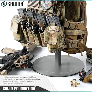 Amazon.co.jp: Savior Equipment H.P.C タクティカルギアスタンド 卓上 Amazon.co.jp: Savior Equipment H.P.C タクティカルギアスタンド 卓上