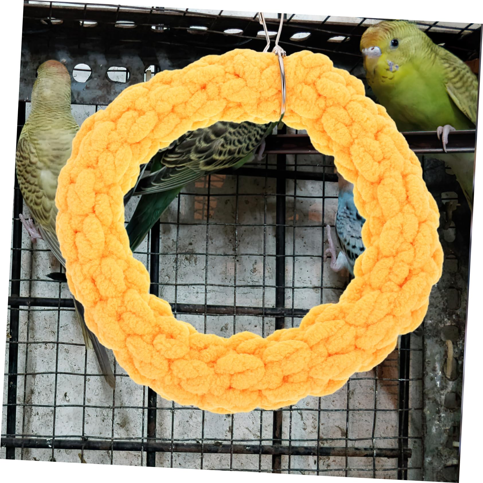 YARNOW 5 Pièces Jouet Balançoire pour Hamster Hamac Cage Calopsitte Accessoires pour Cages pour Hamsters L'oiseau des Cordes Perroquet Jouets La Balançoire Corde De Coton Xuan Feng