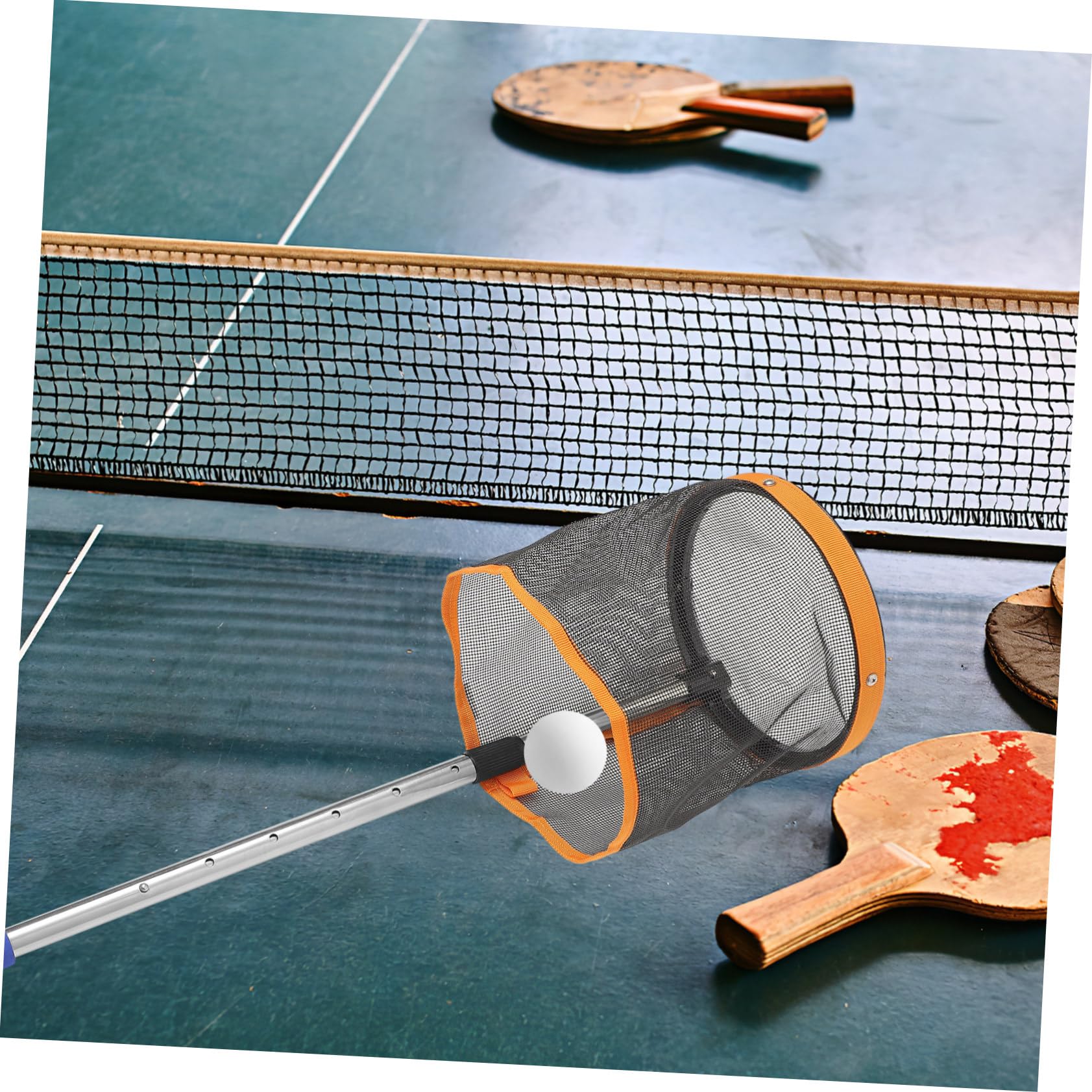 Abaodam Raccoglitore di Palline da Ping Pong Strumento Professionale per Palline Pratico Sportive Contenitore Leggero e Portatile Utile per Raccogliere in Qualsiasi Luogo