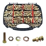 778PCS Haespot High-Strength Bolt Kit,8.8 Grade Alloy Steel Material,M6-M10 Metric Sizes,Suitable for Automotive,Motorcycle Repair,and DIY Design