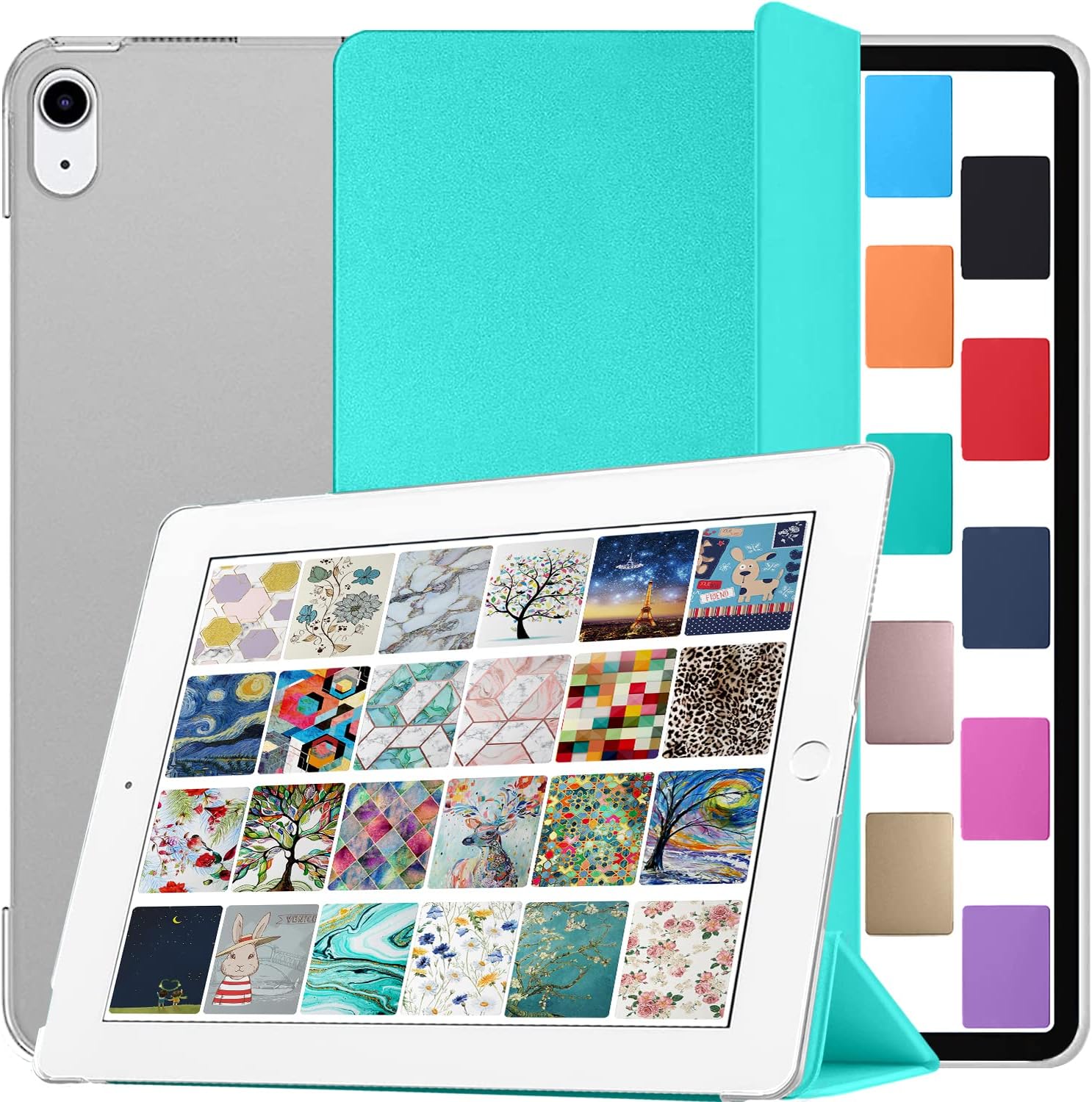 DuraSafe Cases for iPad Mini 6 Gen 2021 8.3 Inch [ Mini 6th Gen ] A2567 A2568 A2569 MK7M3LL/A MLWL3LL/A MK7R3LL/A MK7P3LL/A MK7T3LL/A MLWR3LL/A MK7X3LL/A MK7V3LL/A MK8E3LL/A Cover Hard Back - Green