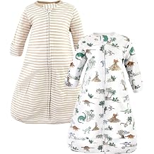 Hudson Baby Unisex Baby Cotton Long-Sleeve Wearable Sleeping Bag, Sack, Blanket