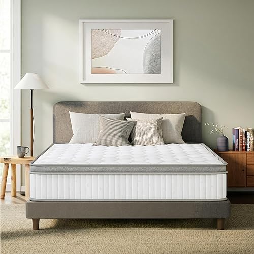 GAESTE Queen Mattress in a Box, 12 Inch Hybrid Mattress