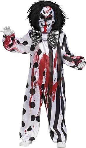 Disfraz de payaso asesino para niños