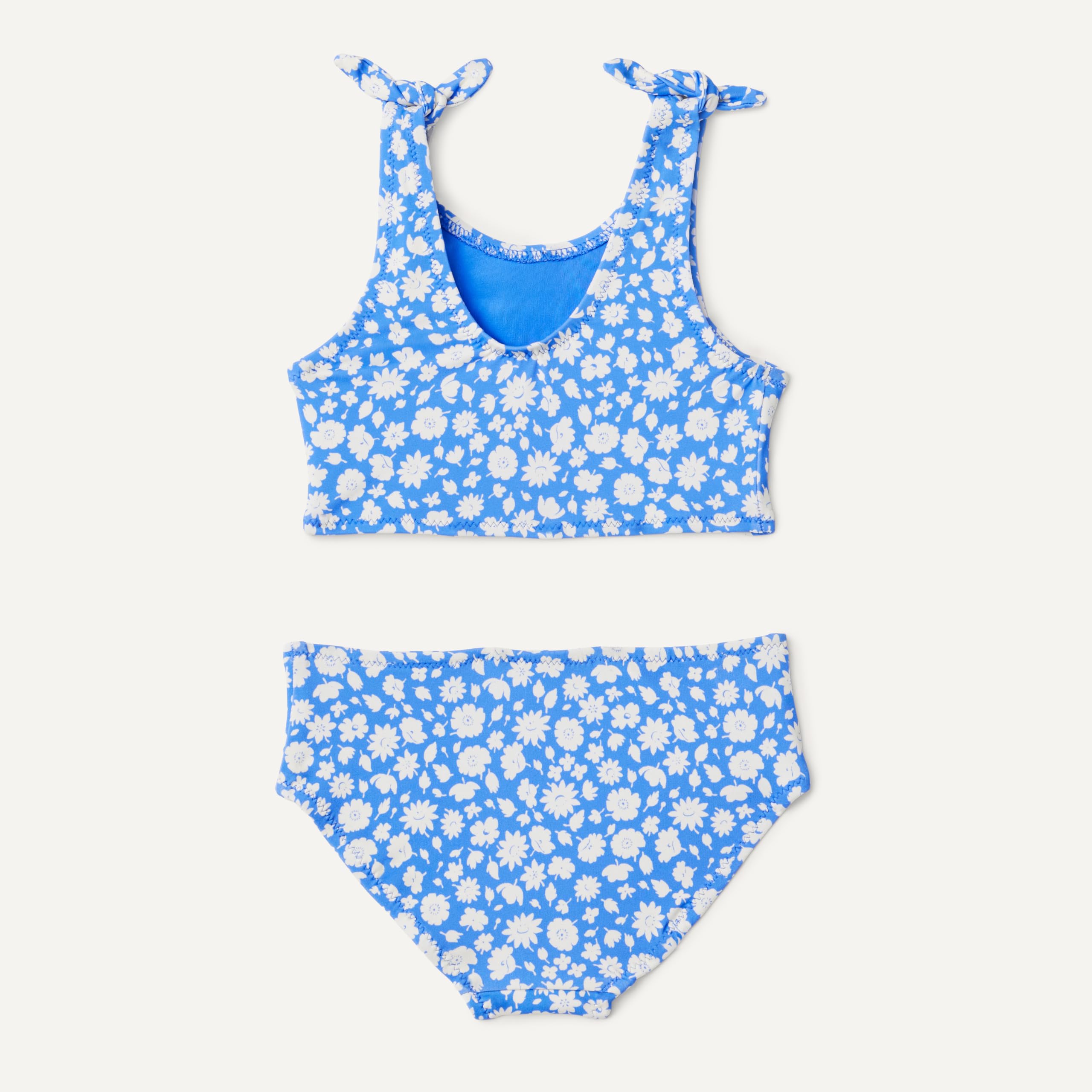 Amazon Essentials Maillot de Bain Deux Pièces à Nœud Fille