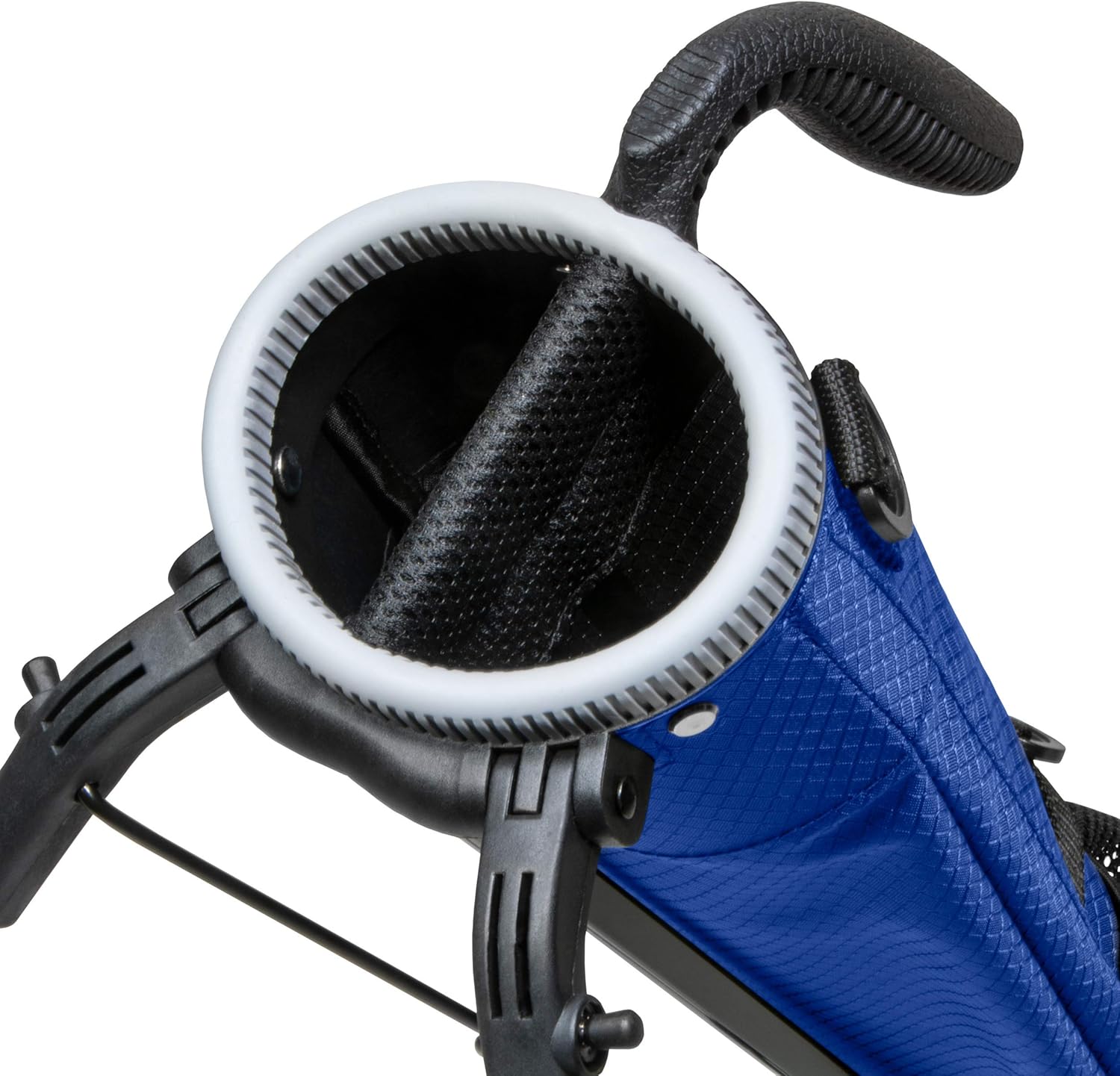 Sunday Stand Bag | Lightweight Carry Golf Bag with 3 Pockets, Speed Handle, and Padded Strap for Driving Range, Par-3, and Executive Courses (Black) : Sports & Outdoors