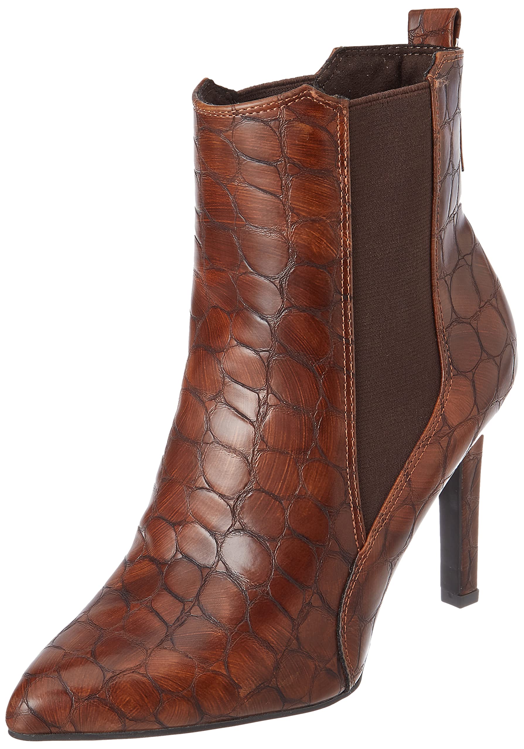 Marco Tozzi Women's 2-2-25350-29 Chelsea Boots, Cognac STR, 38 EU