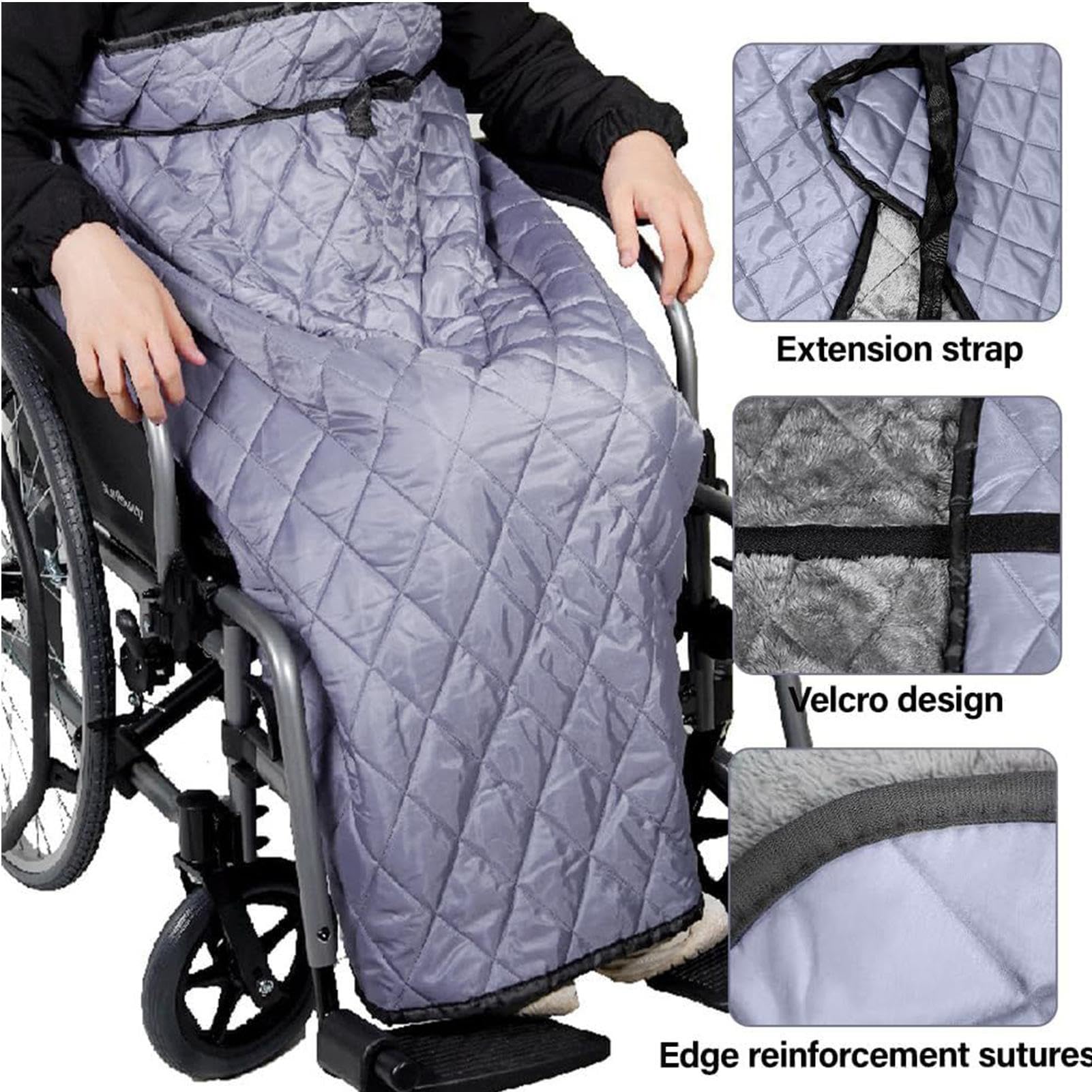 Manta Para Silla De Ruedas Niños Accesorios Para Calentar Pies Y Piernas | Manta Para Pies Y Piernas De Silla De Ruedas Para Ancianos Discapacitados Pacientes Cuidadores Frío Residencias