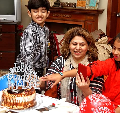 Miniatura 4 de Decoración para tartas Feliz Día de la Madre, decoración de pastel Feliz Cumpleaños, Feliz dia Mama, suministros de decoración de fiesta del día de