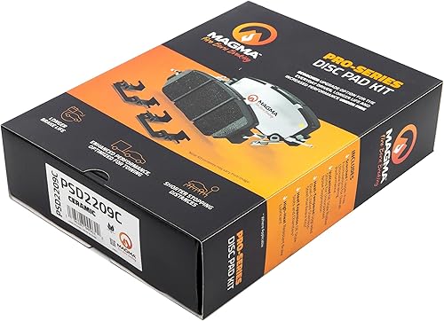 Miniatura 10 de Pastillas de freno de cerámica premium PMD2209C, delanteras