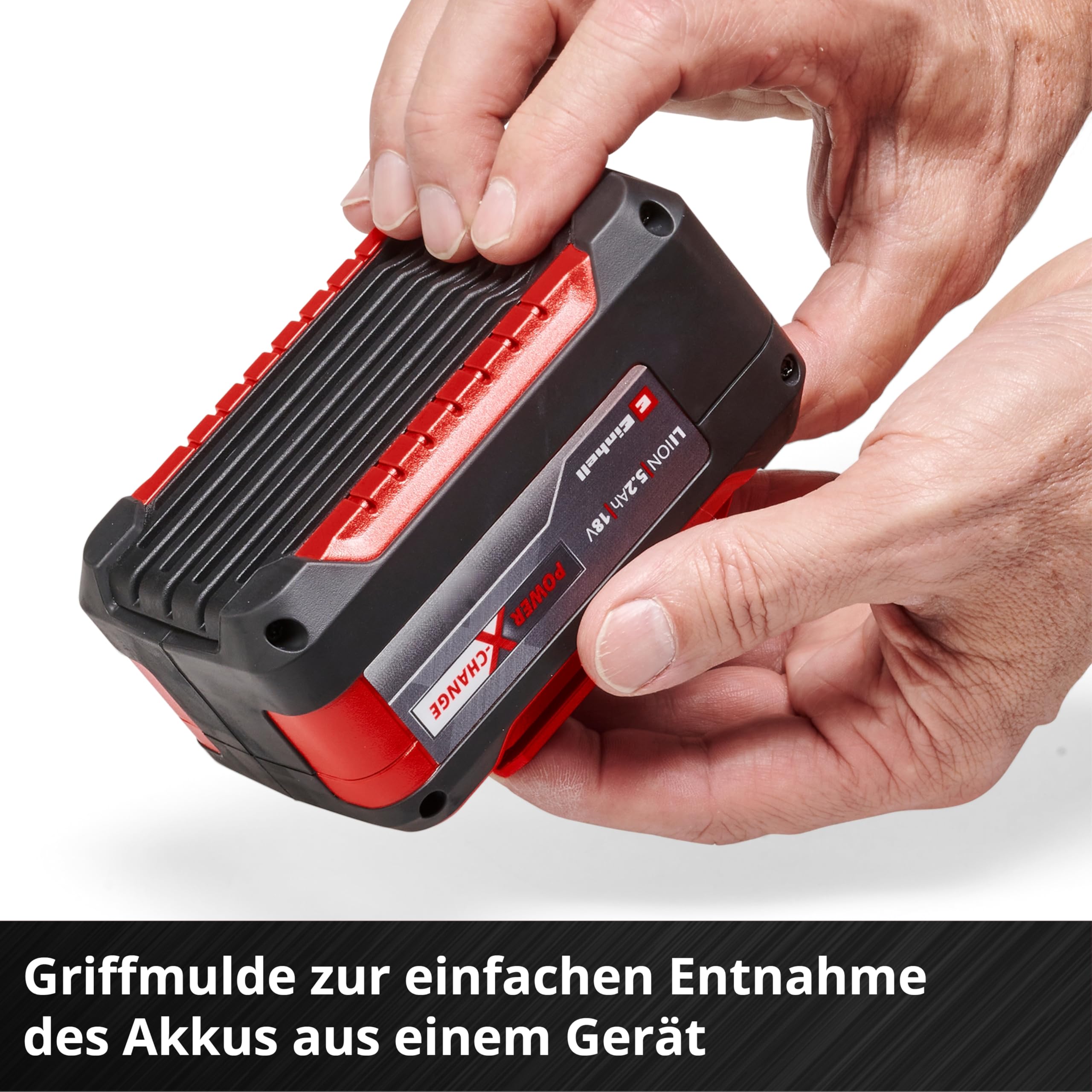 Original Einhell Starter Kit 5,2 Ah Akku und Ladegerät Power X-Change (Li-Ion, 18 V, 100 min Ladezeit, passend für alle Power X-Change Geräte)
