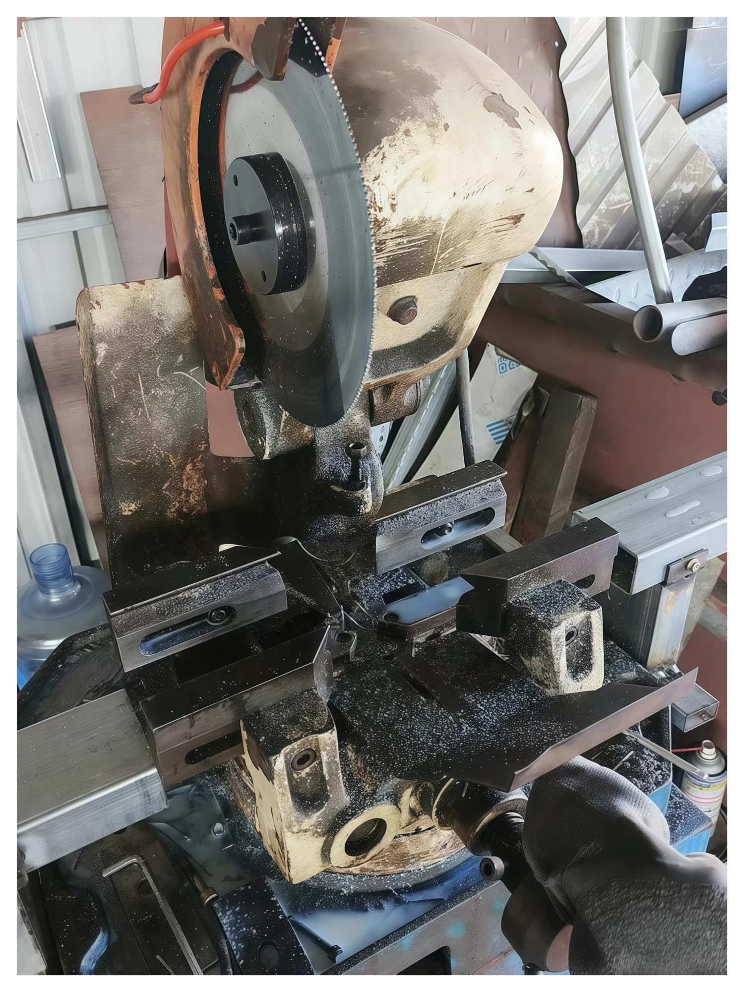 1 szt. Brzeszczoty do pił tarczowych HSS Brzeszczot Hss Dmo5 do cięcia rur ze stali nierdzewnej/żelaza/aluminium(275x2.0x32mm)