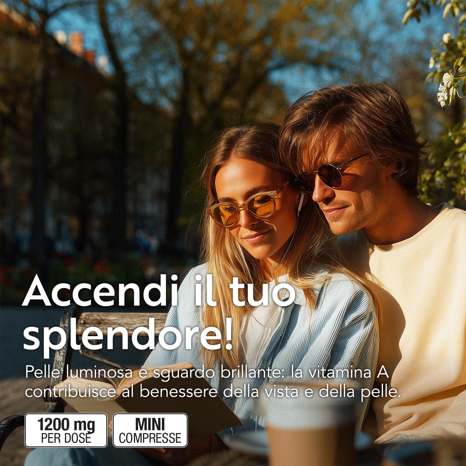 Vitamina A Pura 1200mcg PiùLife 4000 UI Per Compressa, Retinoidi Integratore, Vitamina A Retinolo (Acetato Di Retinile) Antiossidante Integratore Occhi Vista Pelle, Difese Immunitarie
