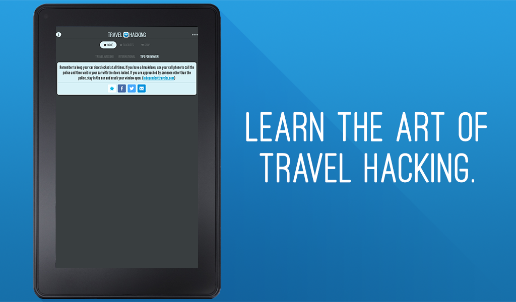 Travel Hacking - App on Amazon Appstore