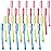 Zopeal Extra Hard and Firm Toothbrush for Adults Bulk Huge Large Long Head Bristle Full Head Manual Toothbrush for Whitening Cleaning(24 Pieces)