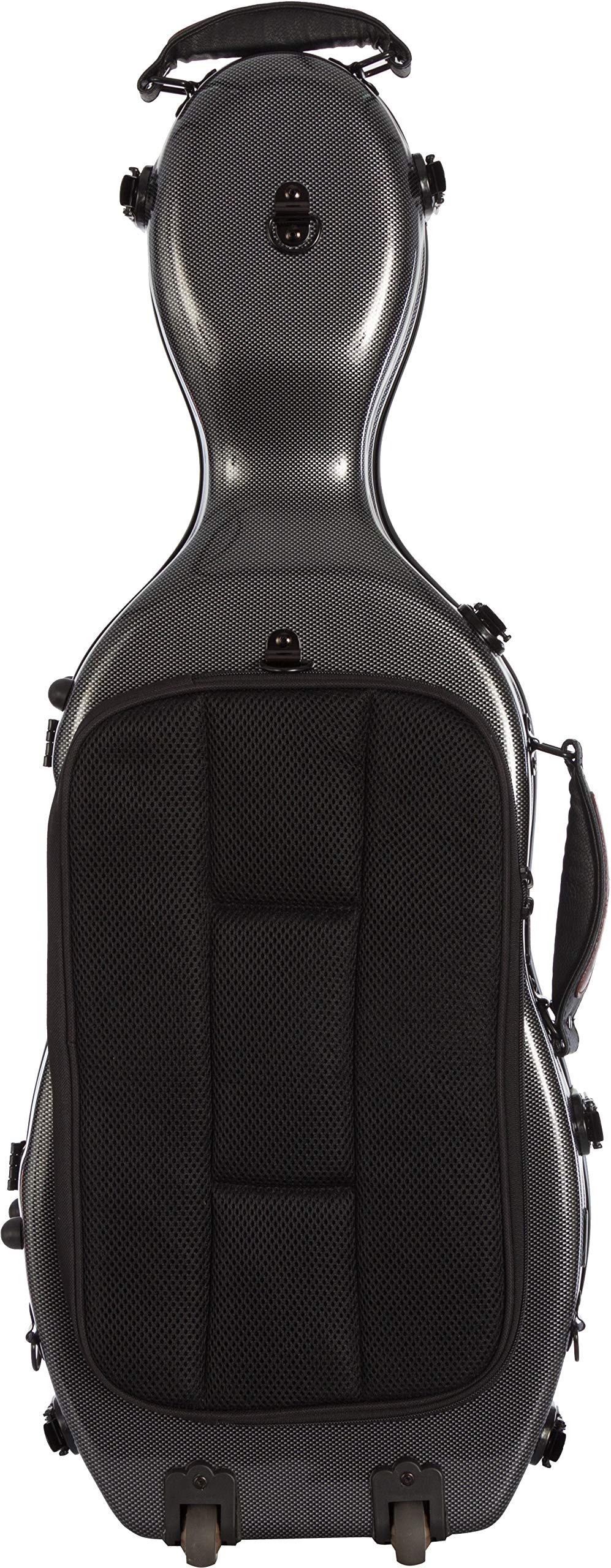 M-Case Custodia per Viola Fiberglass 38-43 Ultra Light point nero - borgogna borsa musicale