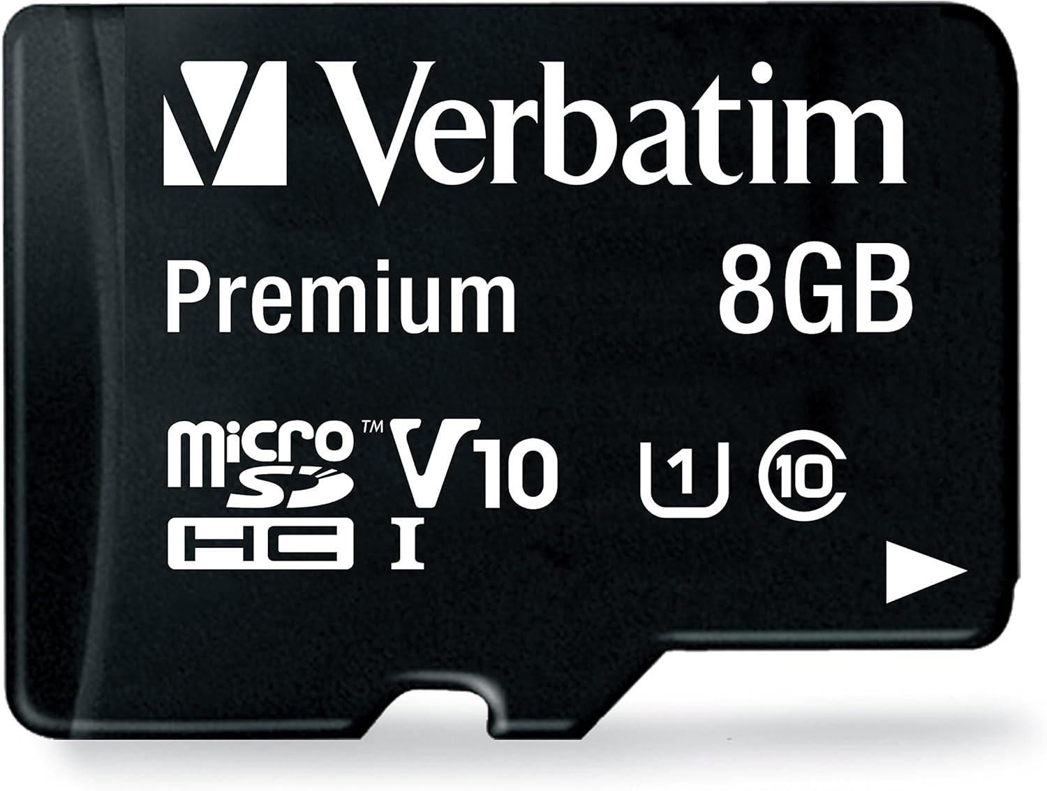 Verbatim 44081 Tarjeta de memoria micro SDHC de 8 GB con adaptador