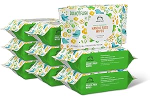 Amazon Elements Baby Hand & Face Wipes: Gentle Cleansing for Tiny Hands and Faces