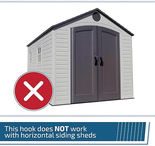 Miniatura 7 de Pop's Parts Plus Gancho para herramientas para cobertizo de por vida, accesorios originales para cobertizos de por vida, comprueba la descripción de