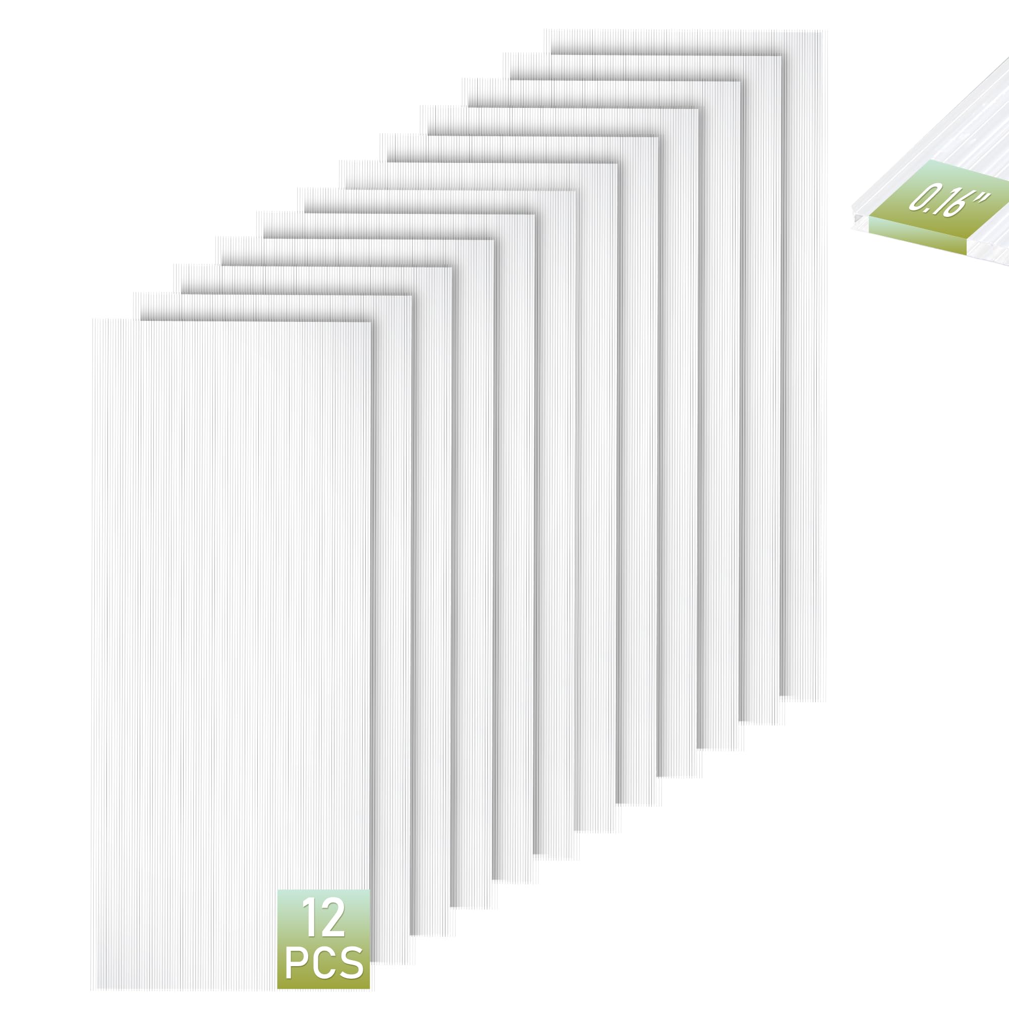 Bezseller 12 Pack Polycarbonate Panels