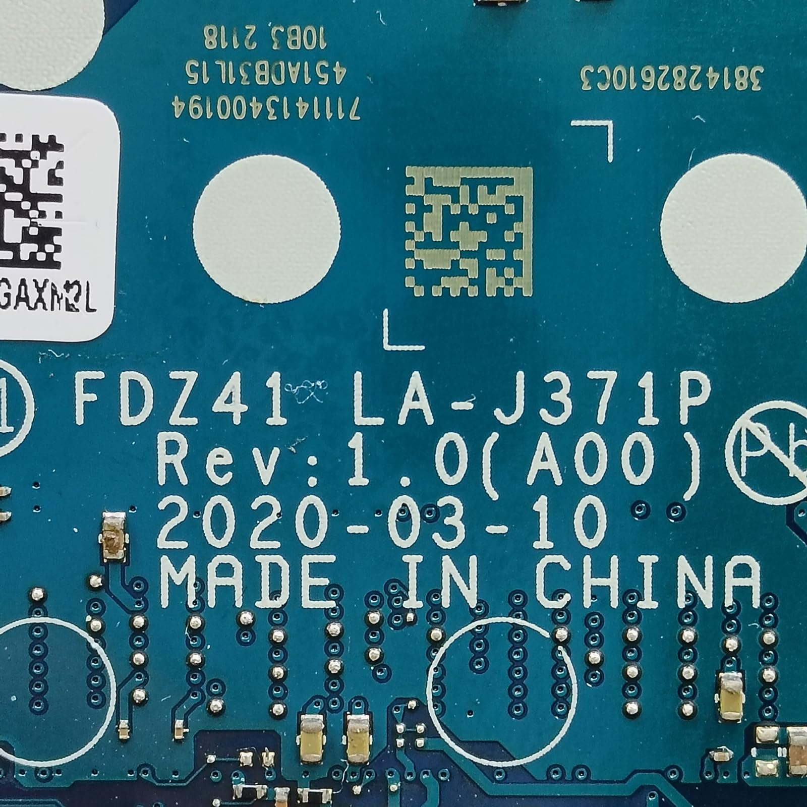 Amazon.com: Replacement for Dell Latitude 5410 Motherboard FDZ41