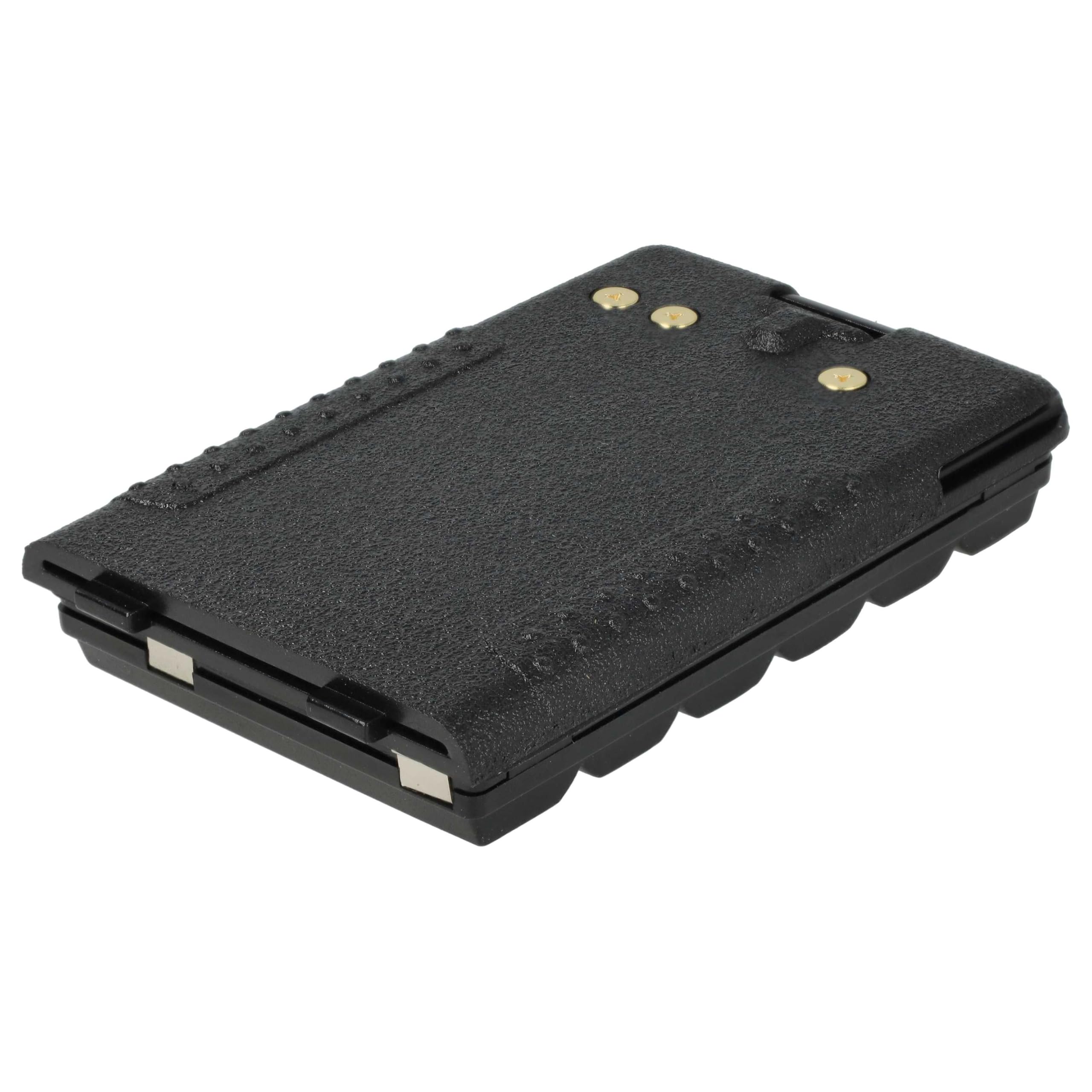vhbw 5X batería reemplaza Yaesu/Vertex FNB-64H, FNB-57, FNB-64, FNB-83, AAJ66X001, FNB-83H para Radio (1800 mAh, 7,2 V, NiMH)