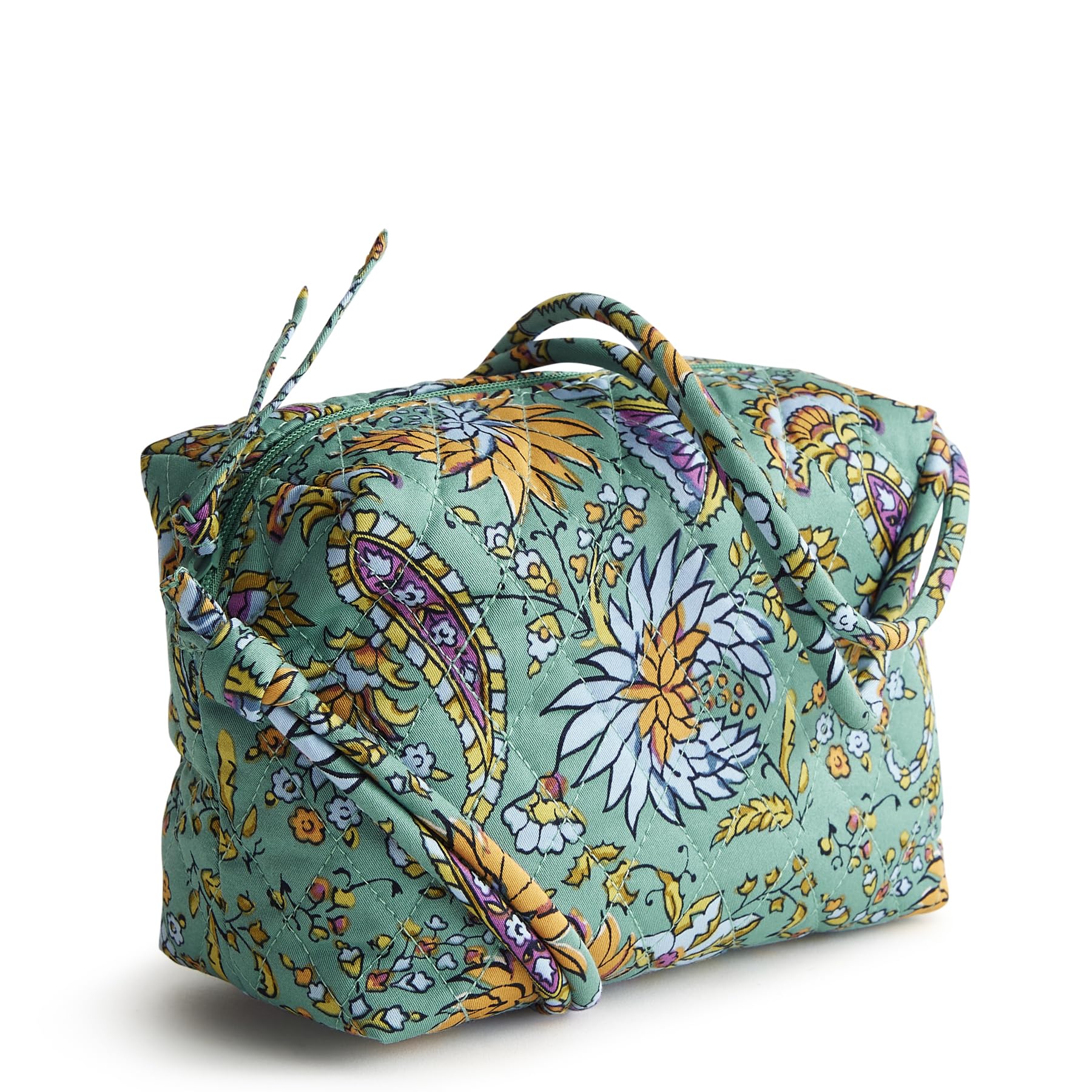 Vera BradleyPremium Cotton Blake Crossbody Bag, Gemstone Paisley